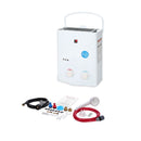 X, Water Heater,2.64 GPM Outdoor Propane Gas Water Heater for Camping, AY132, White