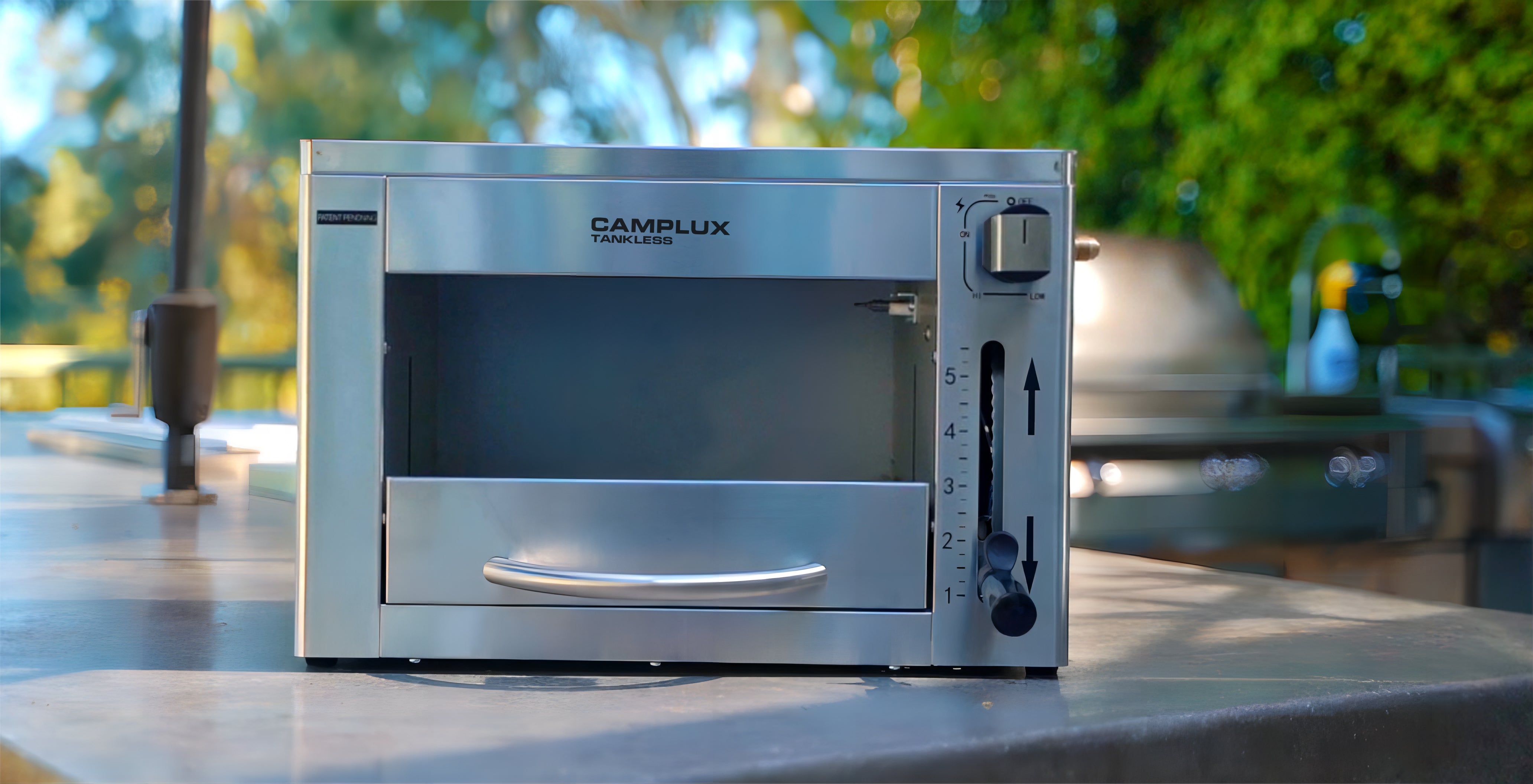 CAMPLUX TANKLESS Propane Infrared Steak Grill,1600℉ Fast Efficient Hea