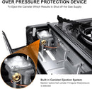 ThermoMate Dual Fuel Propane & Butane Stove with Carrying Case, Portable Camping Stoves with CSA Certification