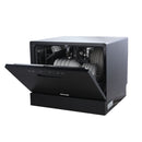 Thermomate Compact Countertop Dishwasher, thermomate DW106B Portable Dishwasher