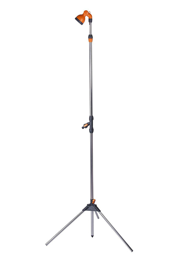 Camplux Portable Outdoor Shower with on/off Valve and Tripod Stand