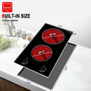 Ceramic  Cooktop-12 inch-Mechanical Knob Control-Black