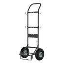 CAMPLUX 300 lb. Capacity 2-Wheel Folding Steel Hand Truck for Portable Water Heater