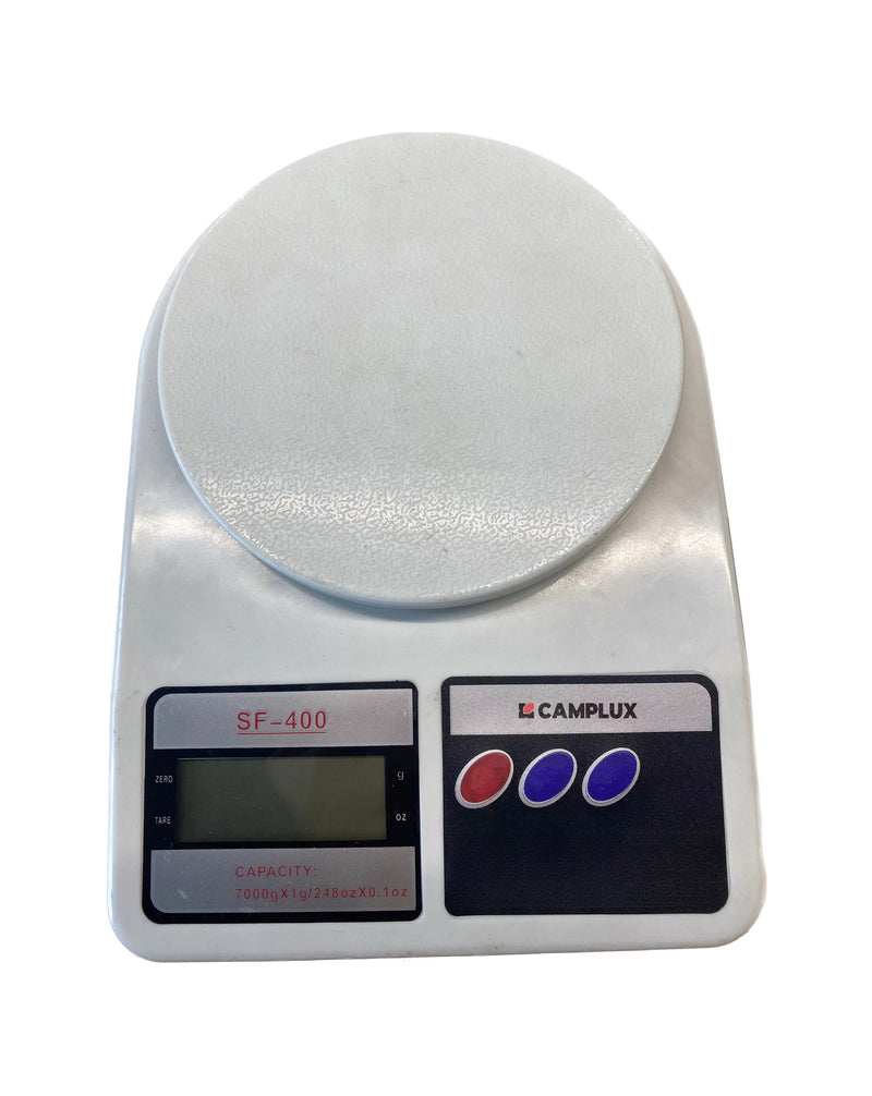 CAMPLUX 33lb digitale Lebensmittelwaage, wiederaufladbare Küchenwaage