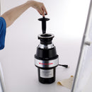 G GASLAND Garbage Disposal with Cord, Badger 5, 1/2 HP Continuous Feed