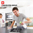 2 Burner Gas cooker, CAMPLUX MINI TANK 12 Inch Gas Stovetop, LPG Convertible Natural Gas, Propane Cooktop, Dual Burner Gas Stovetop with Thermocouple Protection, Black Tempered Glass