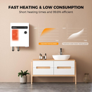 Camplux Tankless Electric On Demand Hot Water Heater 27kW | White