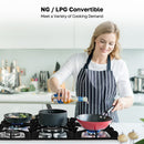 NG / LPG Convertible
Meet a Variety of Cooking Demand