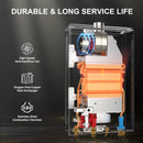 Camplux On Demand Propane Tankless Water Heater - Gray - 4.22 GPM