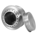 ThermoMate Portable Alcohol Stove, Ultralight Mini Camping Burner with Lid - 26g Alcohol Fuel Stove for Backpacking, Hiking, Emergency Kits