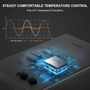 Batteryfree Propane Tankless Water Heater 2.64 GPM, CM264B Gas Tankless Water Heater Indoor, 68,000 BTU On Demand Instant Hot, Black