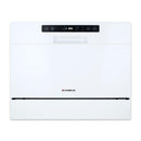 CAMPLUX Countertop Dishwasher, Compact Tabletop Dishwasher for Small Spaces