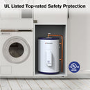 Thermomate 10-Gallon Point-of-Use Electric Water Heater, 120V Hardwired, 1500W, Instant Hot Water