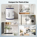 Thermomate 18-Gallon Point-of-Use Electric Water Heater, 120V Hardwired, 1500W, Compact Storage Tank, Instant Hot Water