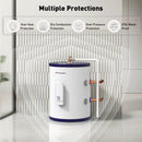 Thermomate 18-Gallon Point-of-Use Electric Water Heater, 120V Hardwired, 1500W, Compact Storage Tank, Instant Hot Water