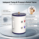 Thermomate 18-Gallon Point-of-Use Electric Water Heater, 120V Hardwired, 1500W, Compact Storage Tank, Instant Hot Water
