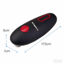 CAMPLUX Electric Can Opener – Automatic Hands-Free Can Opener with Easy-Grip Handle & Safe Smooth Edge Cutting