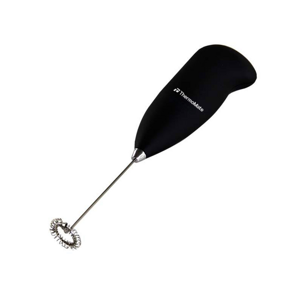 ThermoMate Electric Hand Mixer, 2-in-1 mini whisks & Milk Frother, Whisk for Baking, Cooking, Coffee, Portable Stick Blender with Easy-Grip Handle
