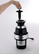 ThermoMate Garbage Disposal with Cord, Badger 5, 1/2 HP Continuous Feed