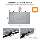WeCamp Portable Propane Camping Stove with 2 Gas Burners + 1 Grill, 20,400 BTU Auto-Ignition Outdoor Cook Station