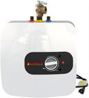 CAMPLUX ENJOY OUTDOOR LIFE Electric Mini-Tank Water Heater 8 Gallon On-demand Endless Water Heater, 120-Volt Corded 1440W, Under Sink, Wall or Floor Mounted