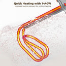 CAMPLUX ENJOY OUTDOOR LIFE Electric Mini-Tank Water Heater 8 Gallon On-demand Endless Water Heater, 120-Volt Corded 1440W, Under Sink, Wall or Floor Mounted