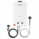 Outdoor Portable Tankless Water Heater- 3.18GPM 12L -White