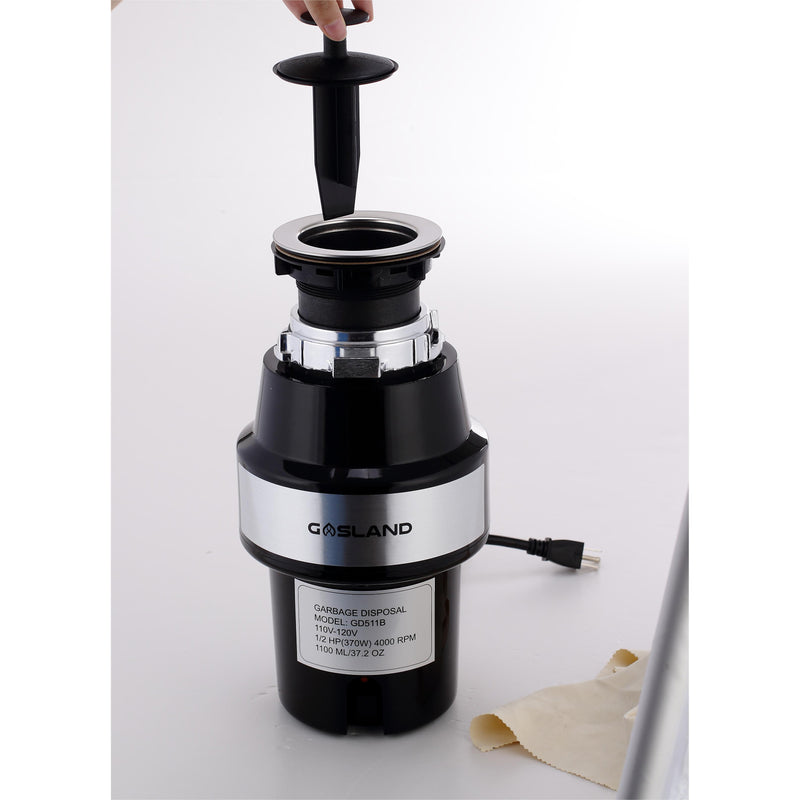 GASLAND Garbage Disposal with Cord, Badger 5, 1/2 HP Continuous Feed