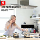 Induction Stovetop-30 inch-Slider control- Black