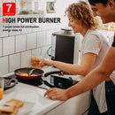 Ceramic  Cooktop-12 inch-Mechanical Knob Control-Black