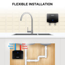 Camplux Black Point-of-Use Electric Tankless Water Heater - 3.5kW 120V - Flexible Installation