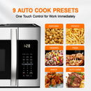 Gasland Chef 30'' Over-the-Range Microwave Oven - Silver