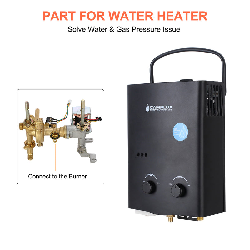 Propane Water Heater AY132 Gas Control Valve