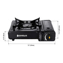 Camplux Dual Fuel (Propane & Butane) Portable Outdoor Camping Stove