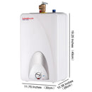 Camplux Mini Tank Electric Water Heater - 4-Gallon