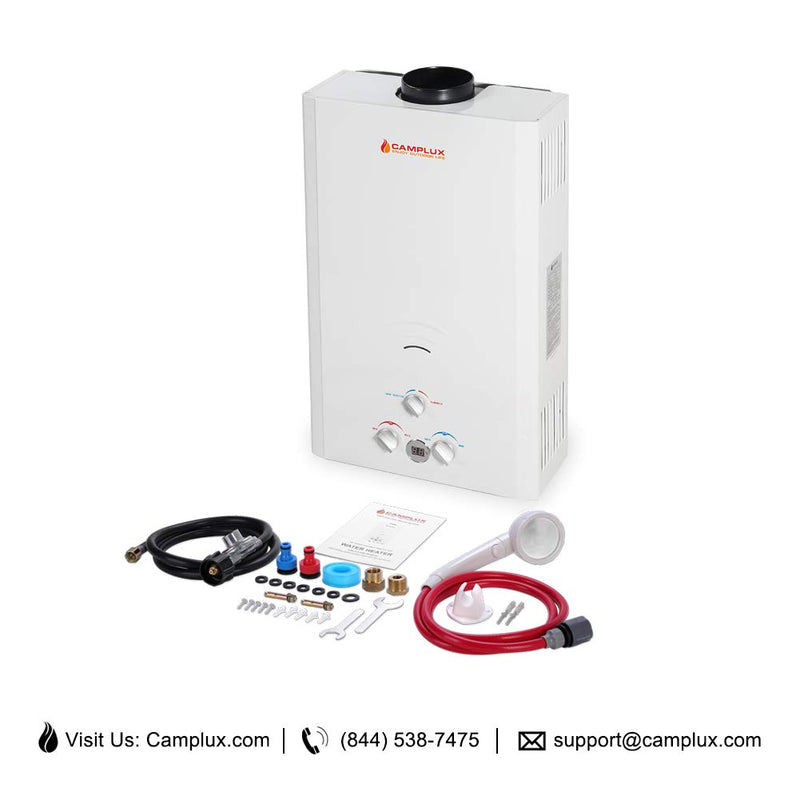 Camplux Outdoor Portable Tankless Water Heater - 16L 4.22 GPM