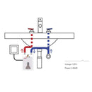 Camplux Mini Tank Electric Water Heater - 2.5-Gallon