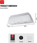 30 inch Built-in Range Hood