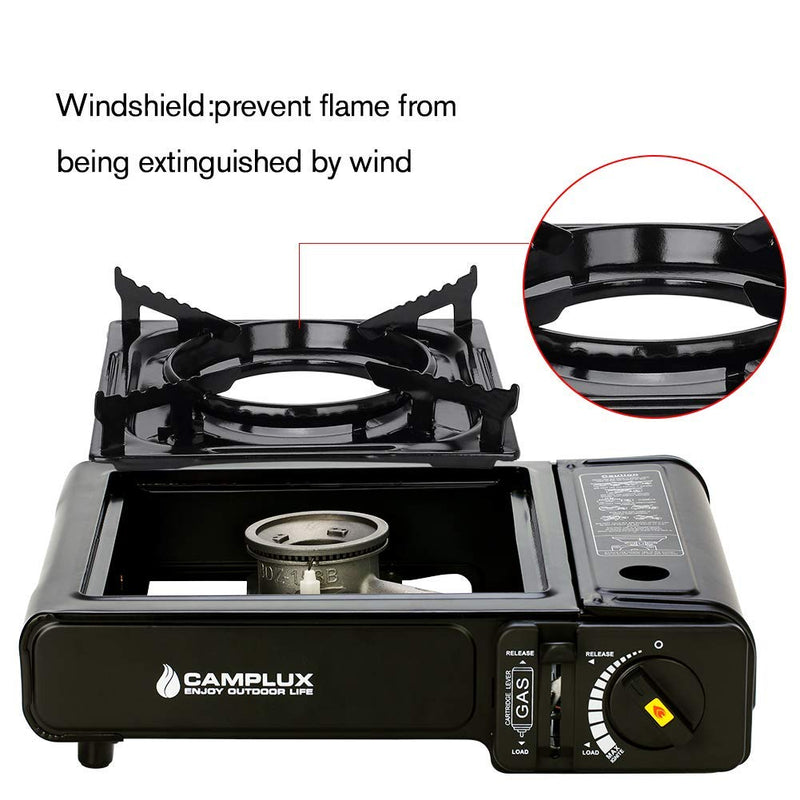 Camplux Dual Fuel (Propane & Butane) Portable Outdoor Camping Stove