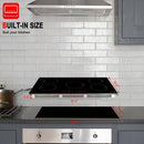 Induction Stovetop-36 inch - Sensor control-Black