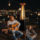 Pyramid Patio Heater - Warm Area Up to 115 sq. ft-Black