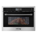 Gasland Chef 24'' Built-in Convection Microwave Oven - Silvery