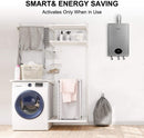 Camplux Tankless Nature Gas Water Heater - 5.28 GPM Grey