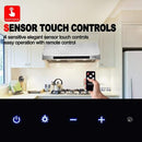 30" Under Cabinet Range Hood-Sensor Touch Control-Stainless Steel