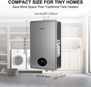 Camplux Tankless Nature Gas Water Heater - 5.28 GPM Grey