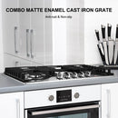 36 Inch Built In Gas Cooktop, thermomate Gas Range top with 5 High Efficiency SABAF Burners, 304 Stainless Steel Gas Hob with Flame Out Protection, NG/LPG Convertible