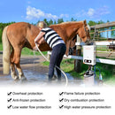 Camplux 1.58 GPM Outdoor Tankless Propane Water Heater with 1.2 GPM Water Pump - Safety