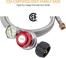 Gasland 0-20 PSI 8 Ft High Pressure Propane Regulator