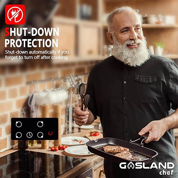 Gasland Chef 30'' Electric Cooktop - 4 Cooking Zone Countertop
