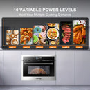 Gasland Chef 24'' Built-in Convection Microwave Oven - Silvery - Power